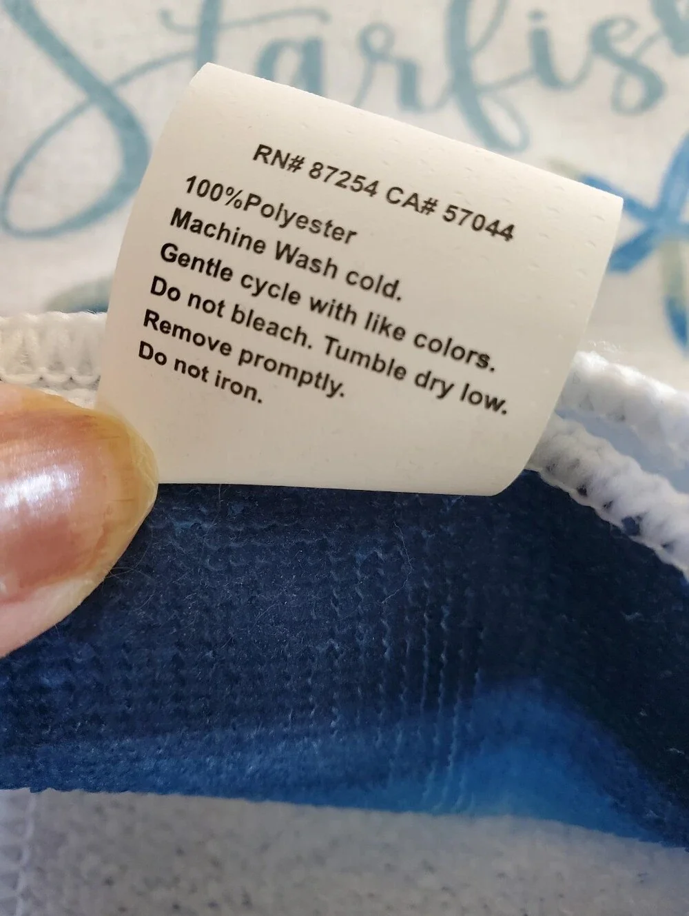 2 Starfish Hand Towels